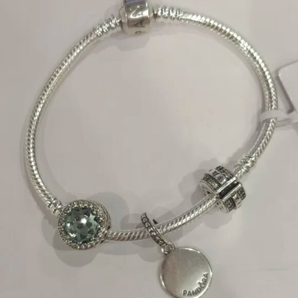 Pandora Silver Charm Bracelet - Picture 1 of 5
